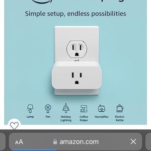 Nwot Amazon Alexa smart plug